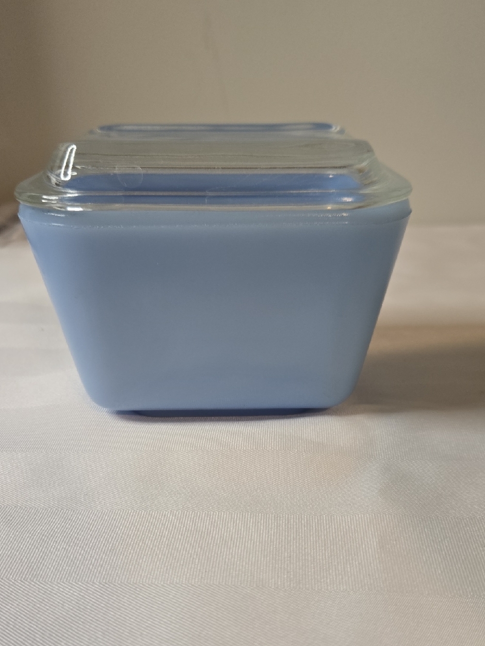 Vintage Delphite Blue Pyrex Dish